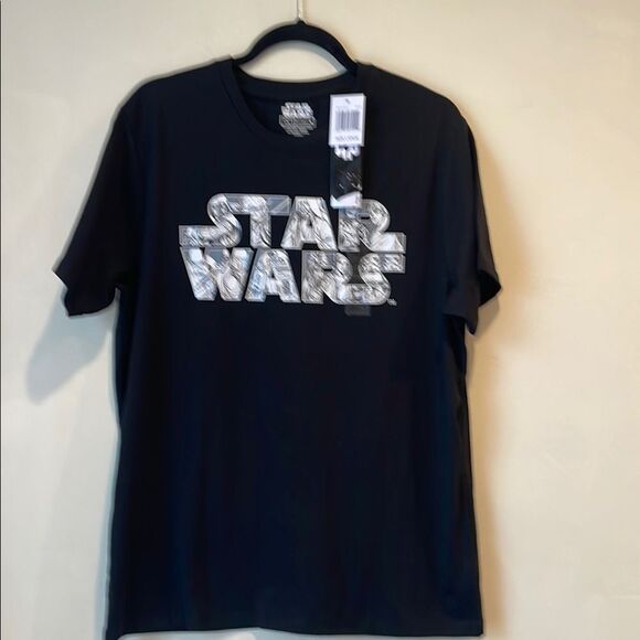 Star Wars Black T-Shirt Unisex Size Large - Picture 1 of 5